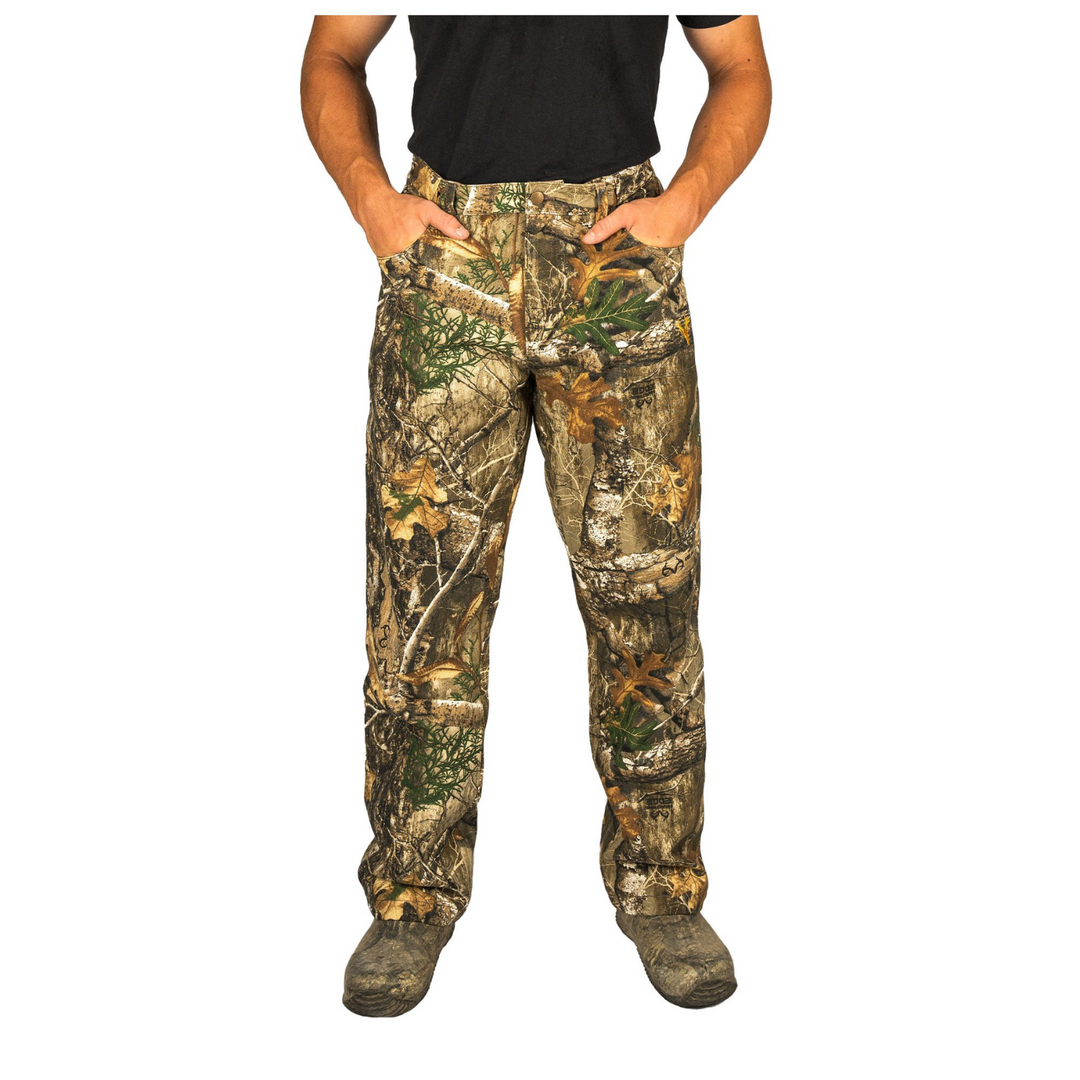 Men's Flannel Lined Camo Hunting Pants = – Hot Shot Gear