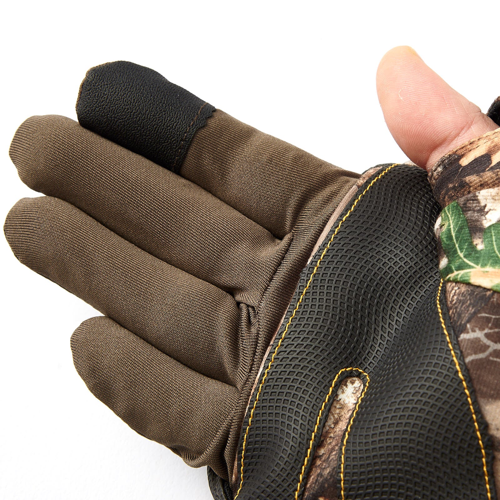 Heat glove 1.0 finger cap hunting mittens