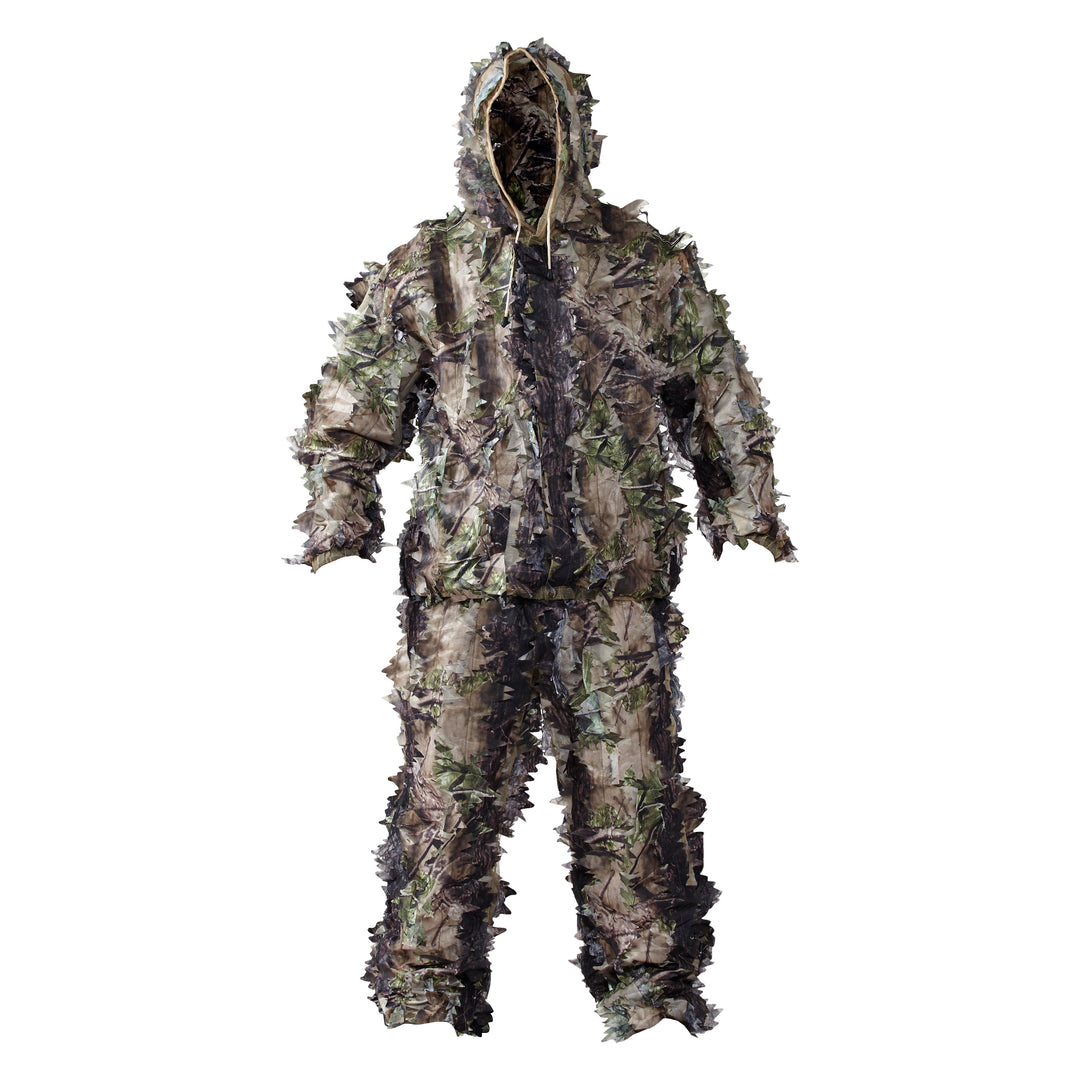 3-D Leafy Ghillie Suit - 2 Pc Woodland Camo Leafy Suit From Hot Shot Hot Shot Gear 3-D Leafy Ghillie Suit - 2 Pc Woodland Camo Leafy Suit From Hot Shot Hot Shot Gear