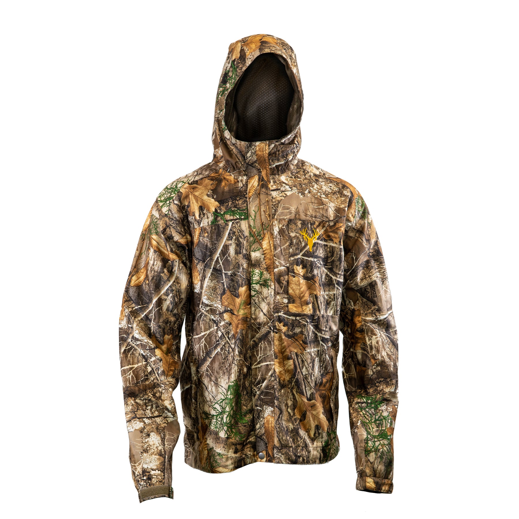 Hot Shot Mens Camo Rain Jacket Realtree Edge Waterproof Hunting Outdoor Apparel, X-Large, Men's, Size: XL, Other